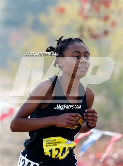 Thumbnail 3 in CIF State Cross Country Championships (Girls D1 Race) photogallery.