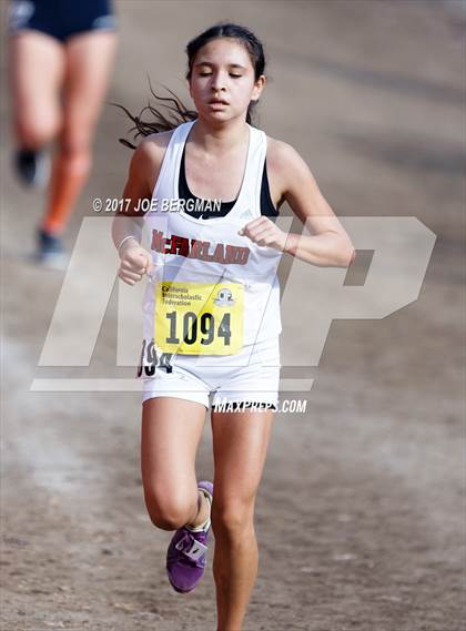 Thumbnail 2 in CIF State Cross Country Championships (Girls D1 Race) photogallery.