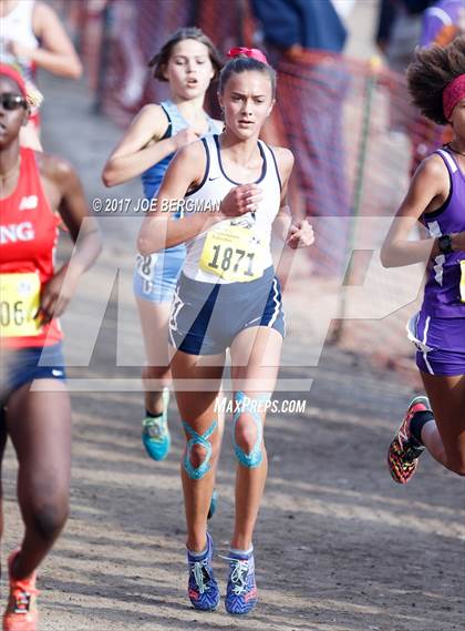 Thumbnail 3 in CIF State Cross Country Championships (Girls D1 Race) photogallery.