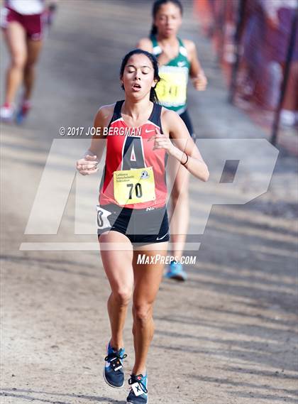Thumbnail 3 in CIF State Cross Country Championships (Girls D1 Race) photogallery.