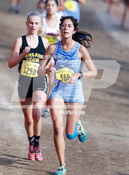 Thumbnail 1 in CIF State Cross Country Championships (Girls D1 Race) photogallery.