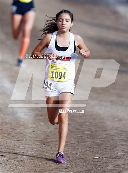 Thumbnail 1 in CIF State Cross Country Championships (Girls D1 Race) photogallery.
