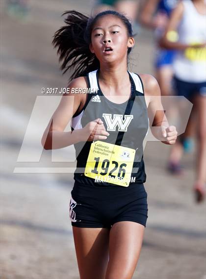 Thumbnail 3 in CIF State Cross Country Championships (Girls D1 Race) photogallery.
