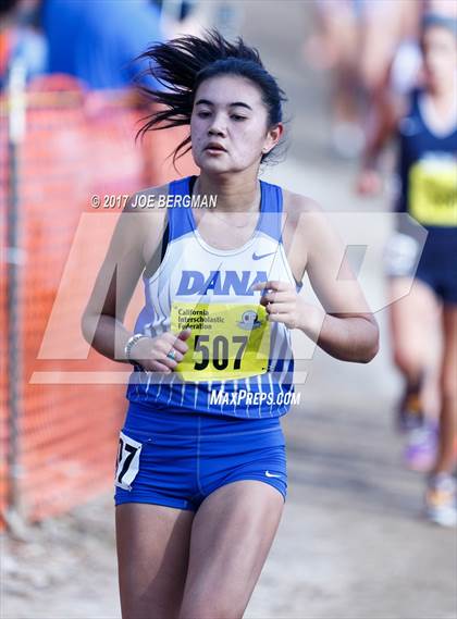Thumbnail 1 in CIF State Cross Country Championships (Girls D1 Race) photogallery.