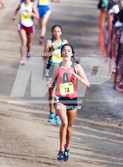Thumbnail 3 in CIF State Cross Country Championships (Girls D1 Race) photogallery.