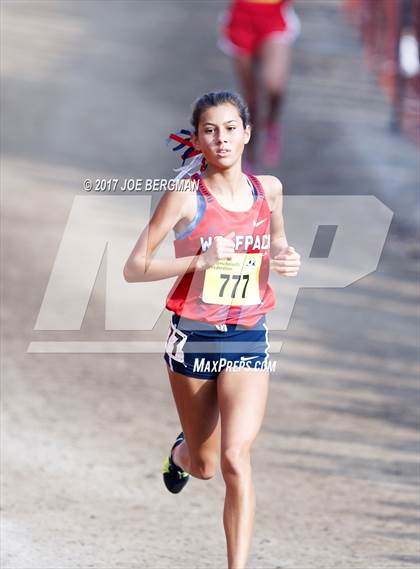 Thumbnail 3 in CIF State Cross Country Championships (Girls D1 Race) photogallery.