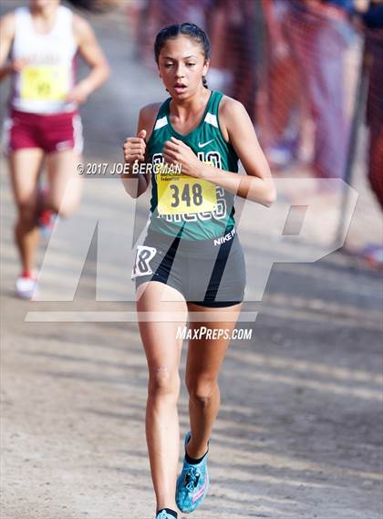 Thumbnail 3 in CIF State Cross Country Championships (Girls D1 Race) photogallery.