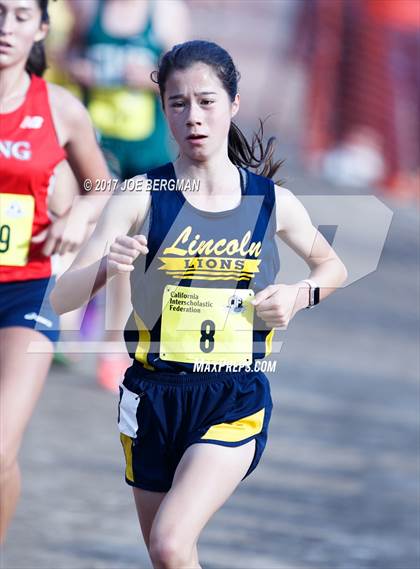 Thumbnail 3 in CIF State Cross Country Championships (Girls D1 Race) photogallery.