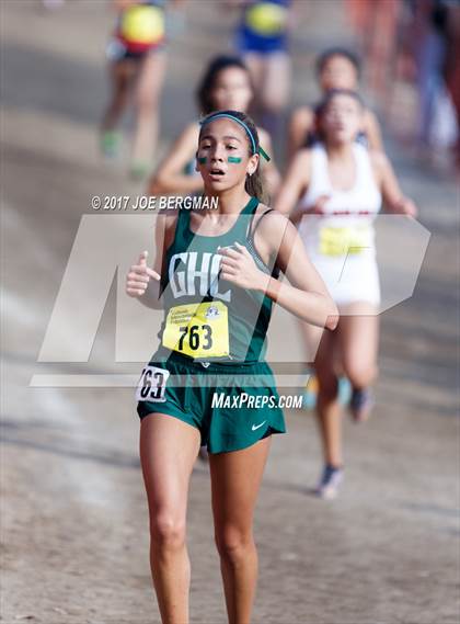 Thumbnail 2 in CIF State Cross Country Championships (Girls D1 Race) photogallery.