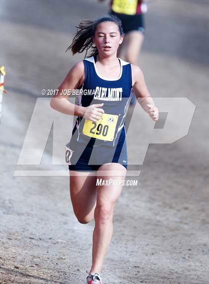 Thumbnail 3 in CIF State Cross Country Championships (Girls D1 Race) photogallery.