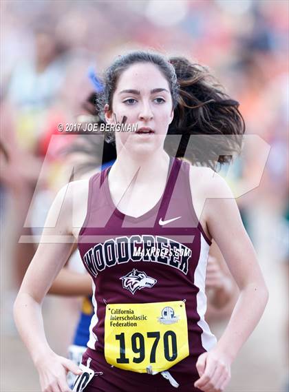 Thumbnail 1 in CIF State Cross Country Championships (Girls D1 Race) photogallery.