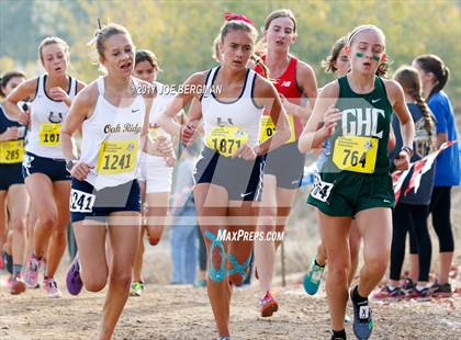 Thumbnail 3 in CIF State Cross Country Championships (Girls D1 Race) photogallery.