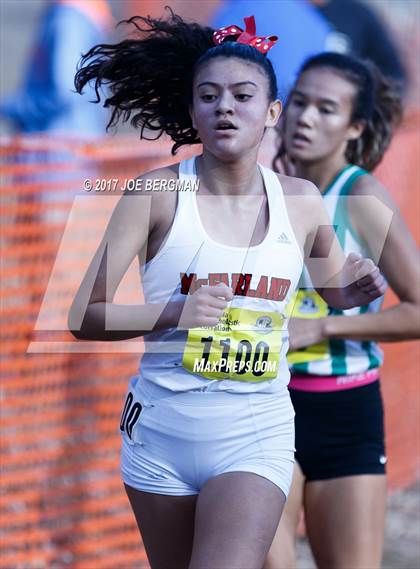 Thumbnail 3 in CIF State Cross Country Championships (Girls D1 Race) photogallery.