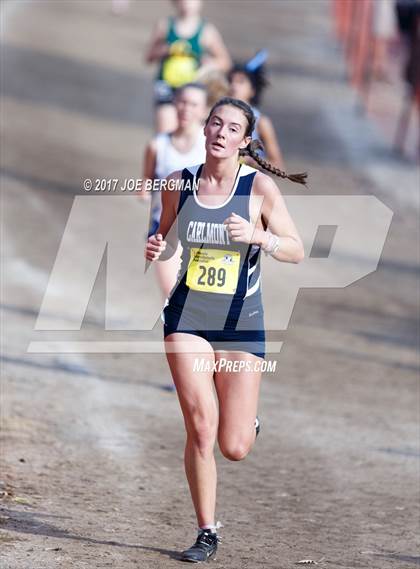 Thumbnail 3 in CIF State Cross Country Championships (Girls D1 Race) photogallery.