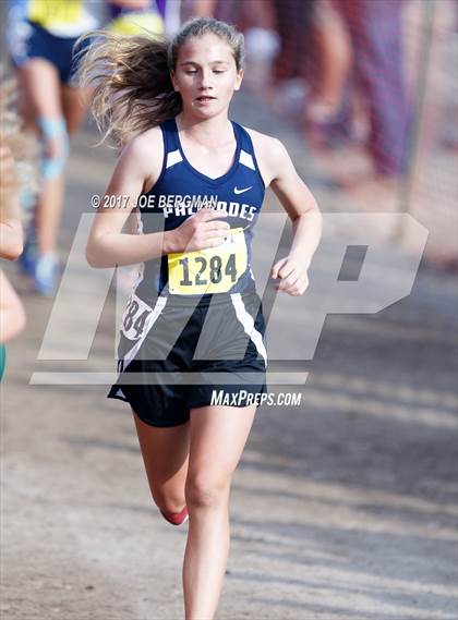 Thumbnail 2 in CIF State Cross Country Championships (Girls D1 Race) photogallery.