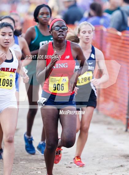 Thumbnail 3 in CIF State Cross Country Championships (Girls D1 Race) photogallery.