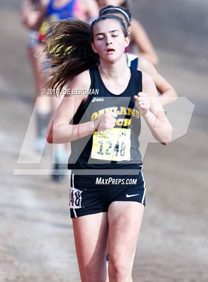 Thumbnail 2 in CIF State Cross Country Championships (Girls D1 Race) photogallery.