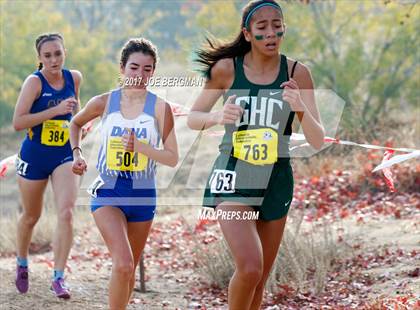 Thumbnail 2 in CIF State Cross Country Championships (Girls D1 Race) photogallery.