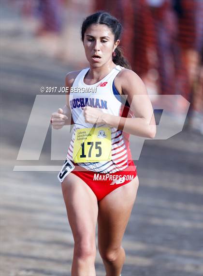 Thumbnail 2 in CIF State Cross Country Championships (Girls D1 Race) photogallery.