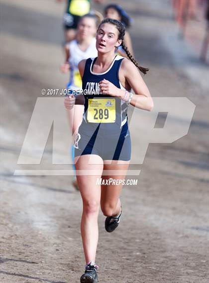 Thumbnail 2 in CIF State Cross Country Championships (Girls D1 Race) photogallery.
