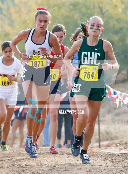 Thumbnail 2 in CIF State Cross Country Championships (Girls D1 Race) photogallery.