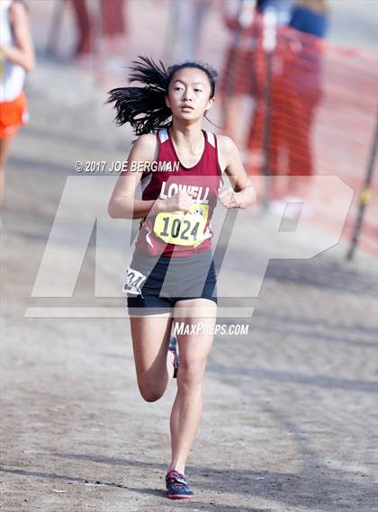 Thumbnail 2 in CIF State Cross Country Championships (Girls D1 Race) photogallery.