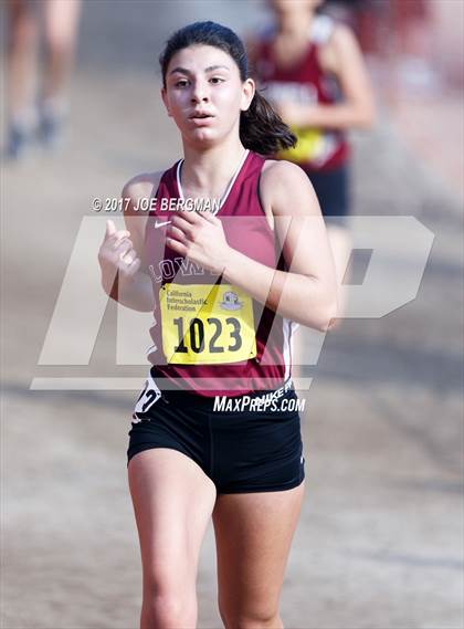Thumbnail 1 in CIF State Cross Country Championships (Girls D1 Race) photogallery.