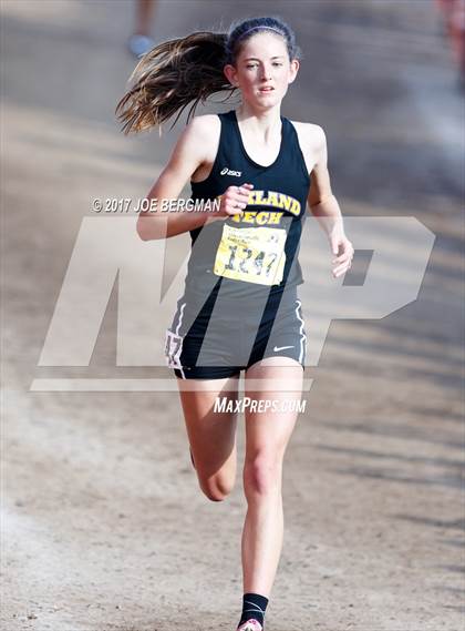 Thumbnail 2 in CIF State Cross Country Championships (Girls D1 Race) photogallery.