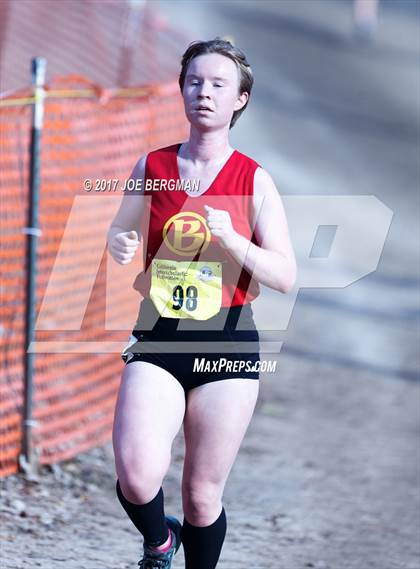 Thumbnail 2 in CIF State Cross Country Championships (Girls D1 Race) photogallery.