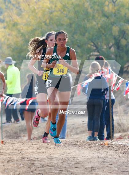 Thumbnail 1 in CIF State Cross Country Championships (Girls D1 Race) photogallery.