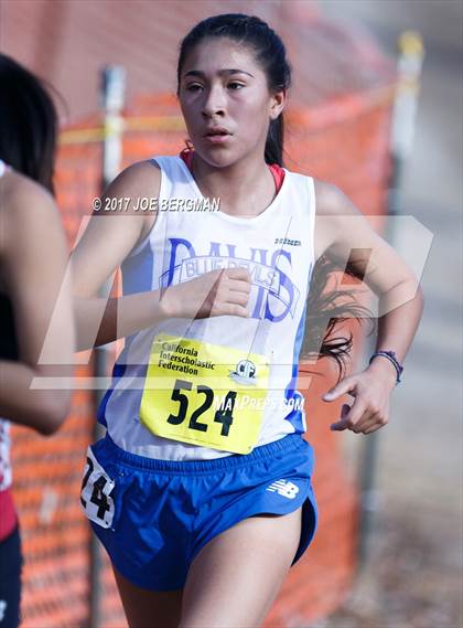 Thumbnail 3 in CIF State Cross Country Championships (Girls D1 Race) photogallery.