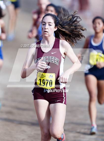 Thumbnail 3 in CIF State Cross Country Championships (Girls D1 Race) photogallery.