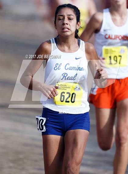 Thumbnail 3 in CIF State Cross Country Championships (Girls D1 Race) photogallery.