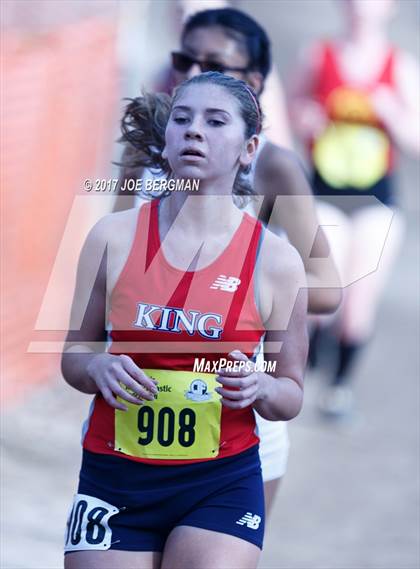 Thumbnail 3 in CIF State Cross Country Championships (Girls D1 Race) photogallery.