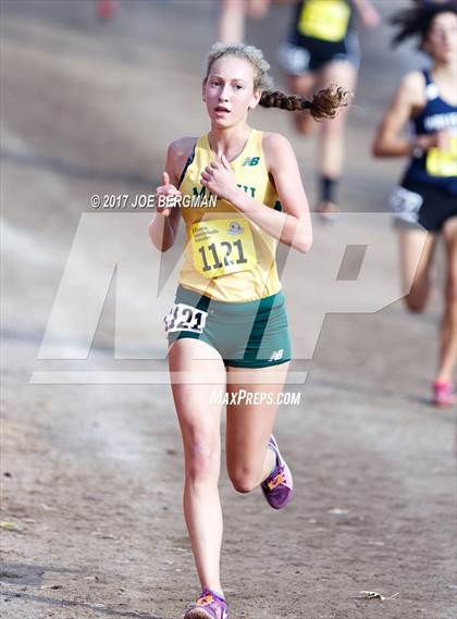 Thumbnail 3 in CIF State Cross Country Championships (Girls D1 Race) photogallery.