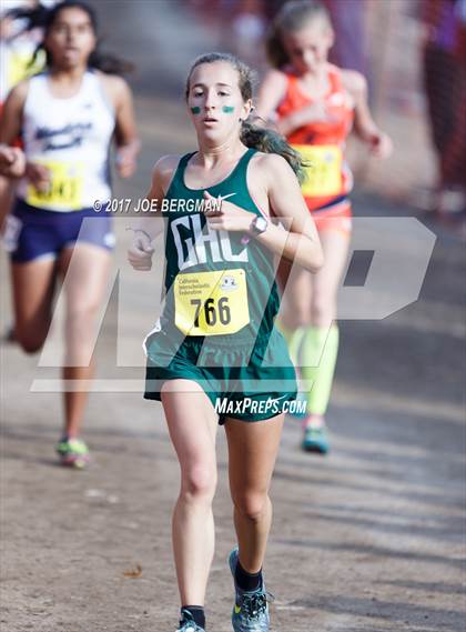Thumbnail 3 in CIF State Cross Country Championships (Girls D1 Race) photogallery.