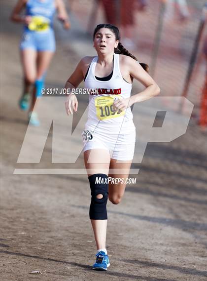 Thumbnail 1 in CIF State Cross Country Championships (Girls D1 Race) photogallery.