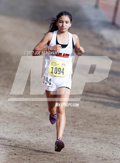 Thumbnail 2 in CIF State Cross Country Championships (Girls D1 Race) photogallery.