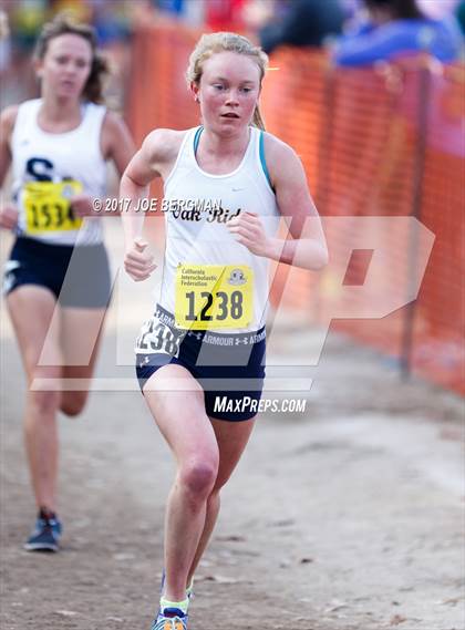 Thumbnail 3 in CIF State Cross Country Championships (Girls D1 Race) photogallery.