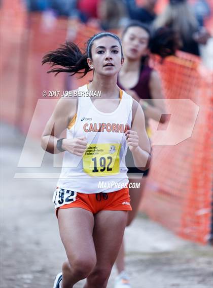 Thumbnail 3 in CIF State Cross Country Championships (Girls D1 Race) photogallery.