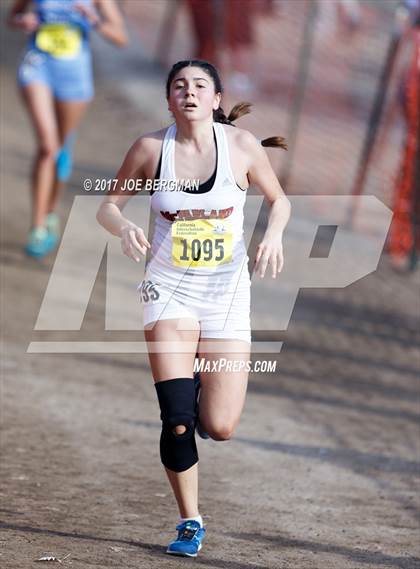 Thumbnail 2 in CIF State Cross Country Championships (Girls D1 Race) photogallery.