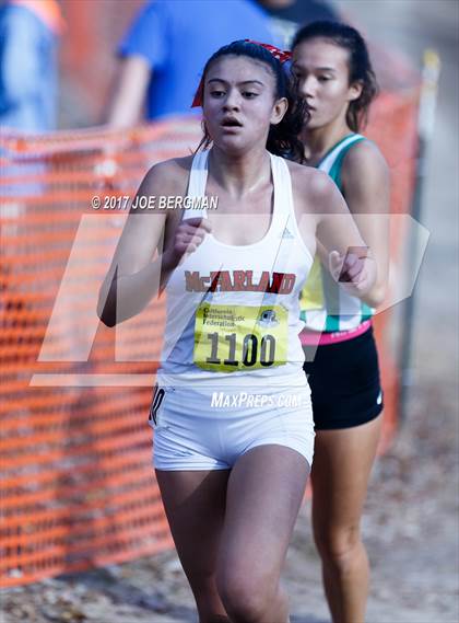 Thumbnail 1 in CIF State Cross Country Championships (Girls D1 Race) photogallery.