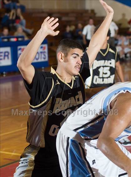 Thumbnail 2 in Buhach Colony vs. Downey (Modesto City Tournament)  photogallery.
