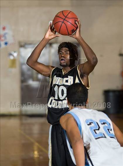 Thumbnail 2 in Buhach Colony vs. Downey (Modesto City Tournament)  photogallery.