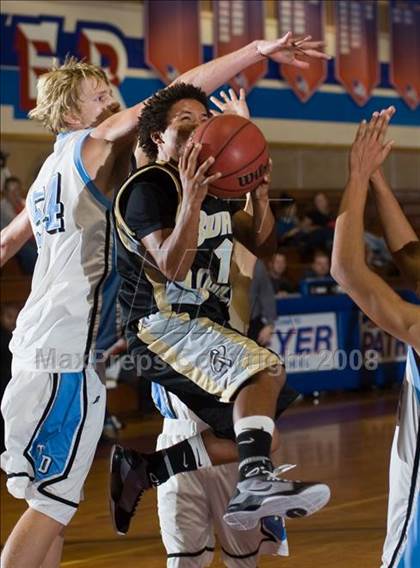 Thumbnail 2 in Buhach Colony vs. Downey (Modesto City Tournament)  photogallery.