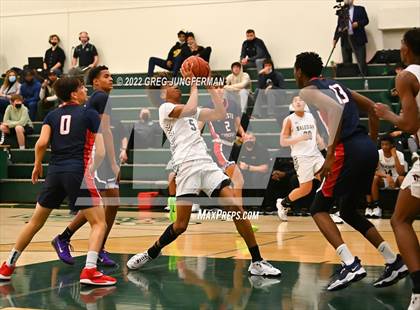 Thumbnail 2 in Modesto Christian vs. Salesian College Preparatory (DLS MLK Classic) photogallery.