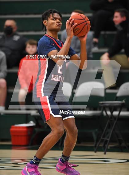 Thumbnail 1 in Modesto Christian vs. Salesian College Preparatory (DLS MLK Classic) photogallery.