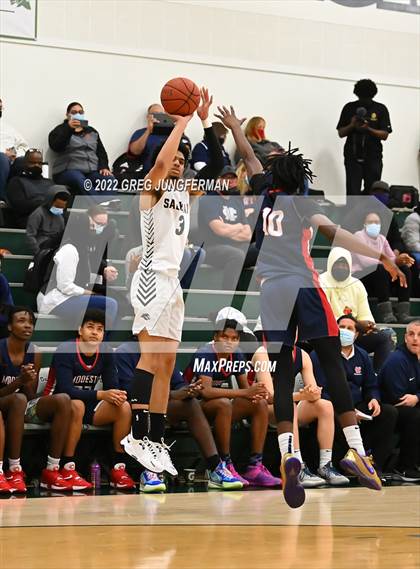 Thumbnail 3 in Modesto Christian vs. Salesian College Preparatory (DLS MLK Classic) photogallery.