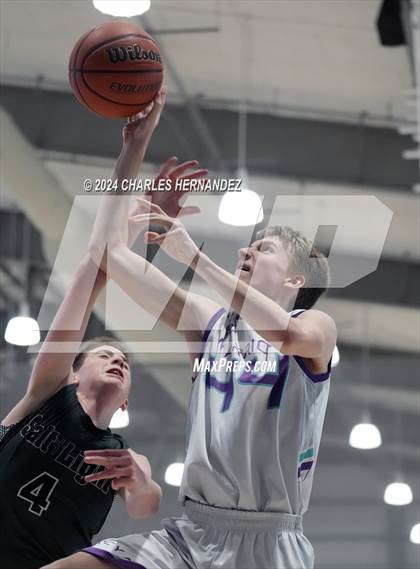 Thumbnail 2 in Salt and Light Homeschool vs HCYA (NCHBC South Texas District Championships) photogallery.