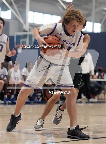 Thumbnail 3 in Salt and Light Homeschool vs HCYA (NCHBC South Texas District Championships) photogallery.